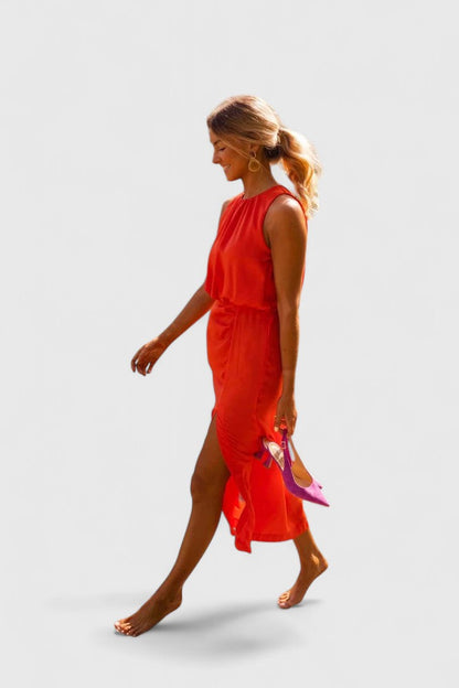 Theonae™ | Chic Midi Dress for Any Occasion