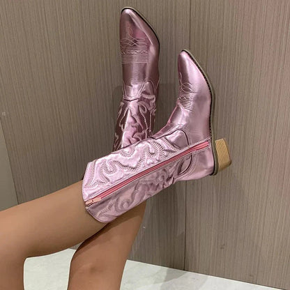 Bella - Stylish Western Cowboy Boots for All Occasions