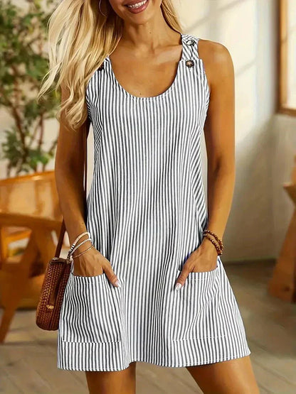Chic Striped Mini Dress for Every Occasion