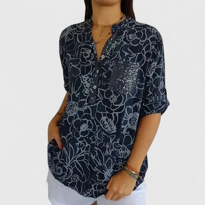 Rhezlynn | Chic Blouse for Work & Events